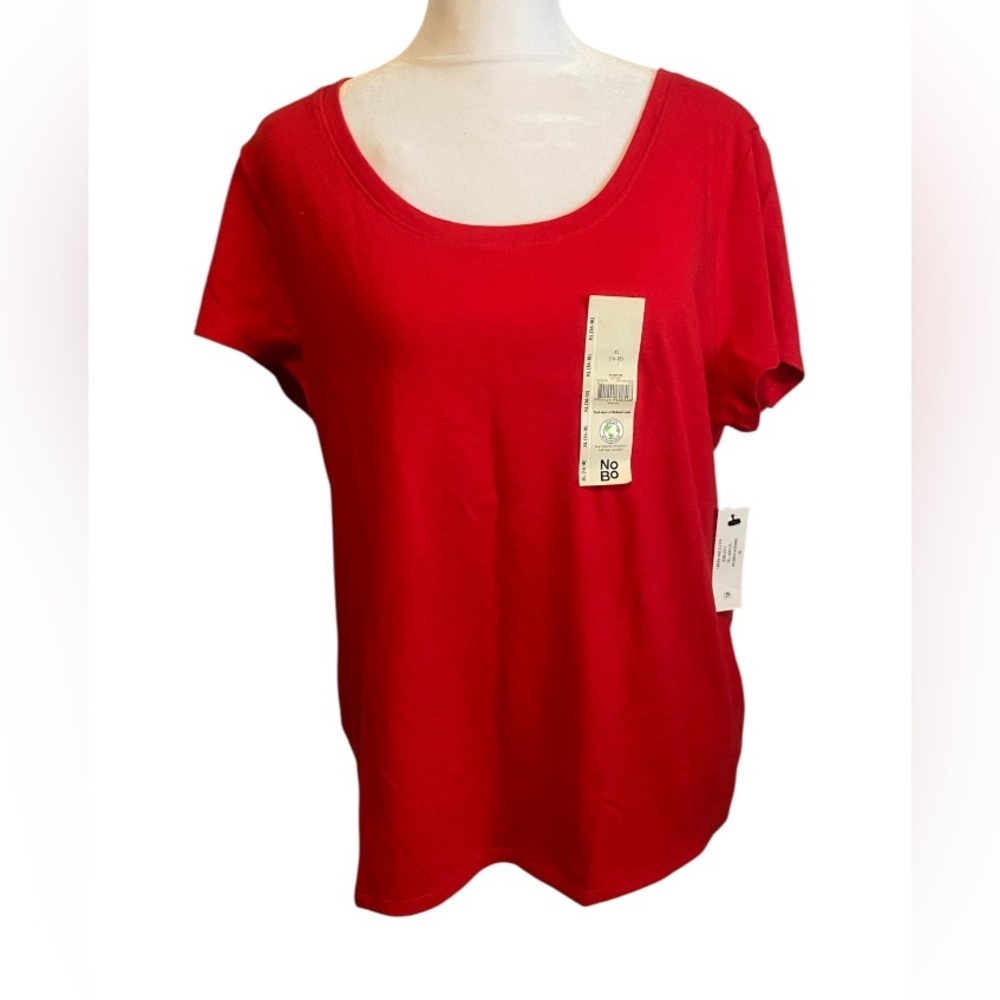 No Boundaries red size XL top